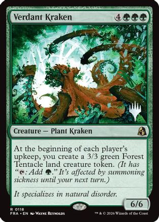 Verdant Kraken [Promo Pack: Reality Fracture]