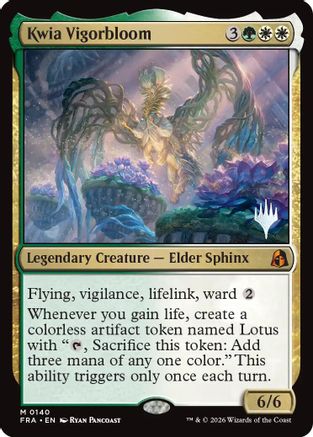 Kwia Vigorbloom [Promo Pack: Reality Fracture] Foil