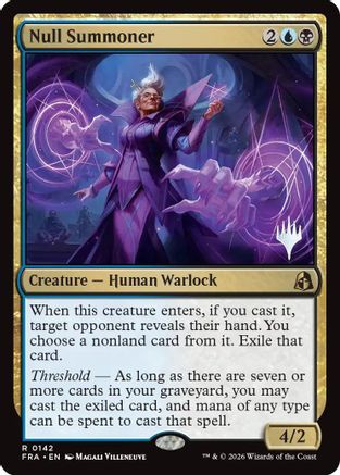Null Summoner [Promo Pack: Reality Fracture] Foil
