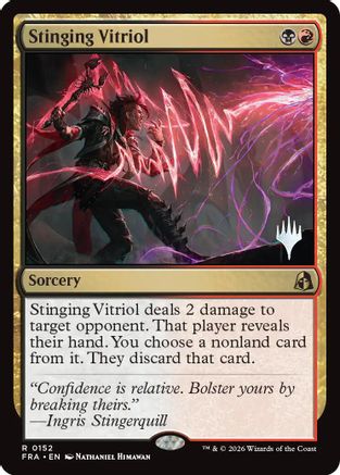 Stinging Vitriol [Promo Pack: Reality Fracture] Foil