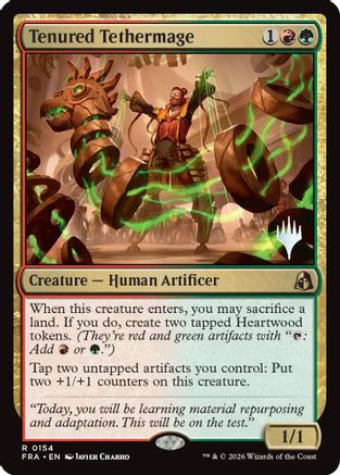 Tenured Tethermage [Promo Pack: Reality Fracture] Foil