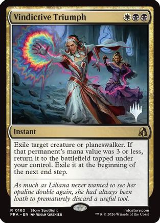 Vindictive Triumph [Promo Pack: Reality Fracture] Foil