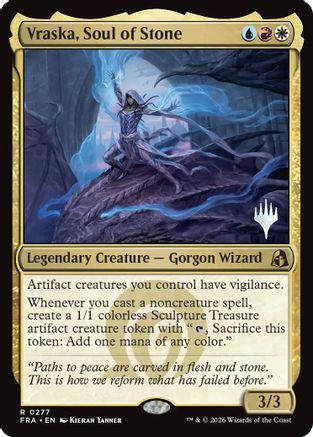 Vraska, Soul of Stone [Promo Pack: Reality Fracture] Foil