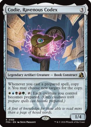 Codie, Ravenous Codex [Promo Pack: Reality Fracture]