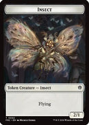 Insect // Rogue Double-Sided Token [Commander: Reality Fracture]