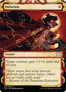 Infuriate: (Showcase) (Borderless) [Strixhaven Mystical Archive] Foil