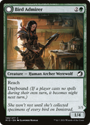 Bird Admirer - Innistrad: Midnight Hunt: (Double Faced Transform)