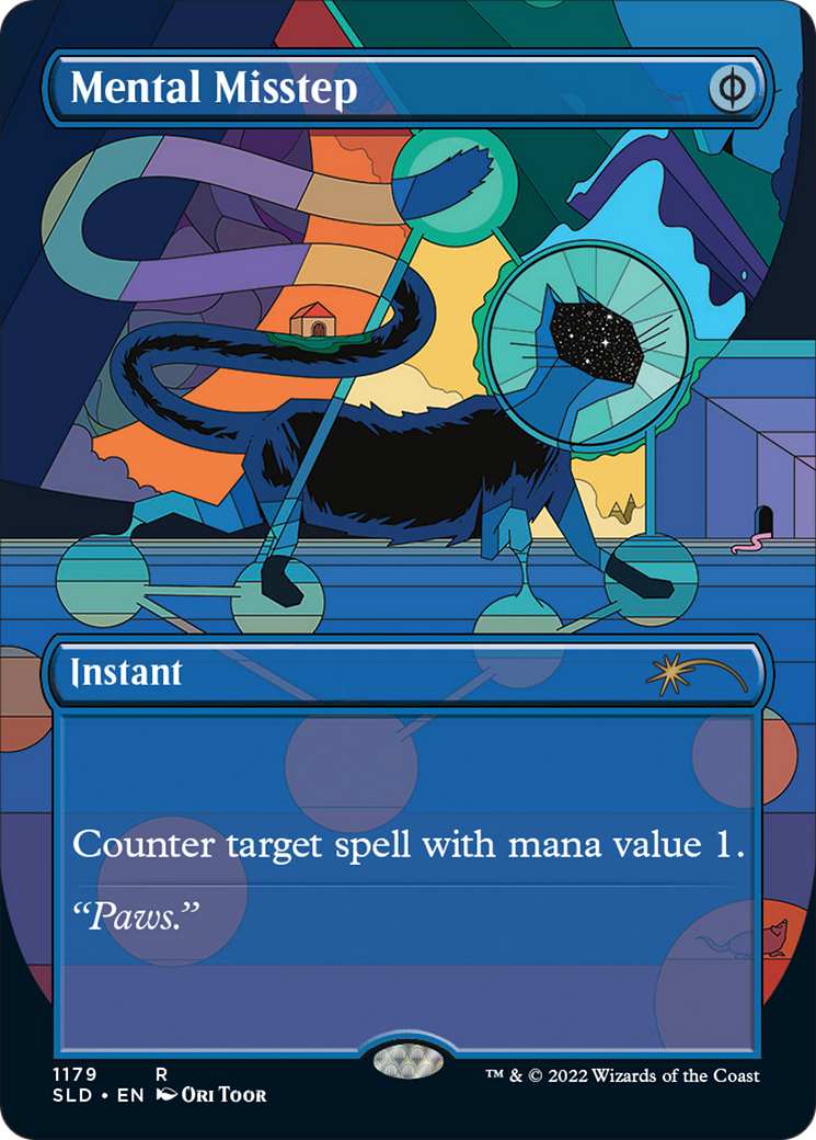 Mental Misstep [Secret Lair Drop] (Borderless)