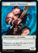 Ajani's Pridemate // Ajani Resolute Double-Sided Token [Reality Fracture]