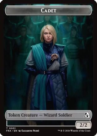Cadet // Beast Double-Sided Token [Reality Fracture]