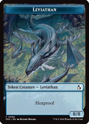 Leviathan // Beast Double-Sided Token [Reality Fracture]