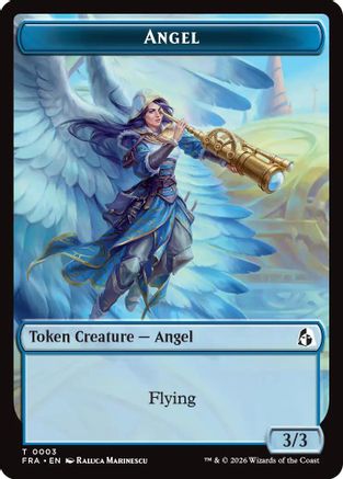 Angel (0003) // Treasure Double-Sided Token [Reality Fracture]