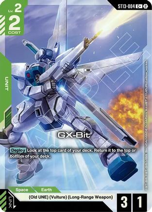 GX-Bit (C+) (ST13-004) [Starter Deck 13 Silent Barrage] Holofoil
