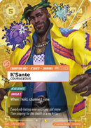 K'Sante, Courageous (Showcase) (178/167) [Radiance] Foil