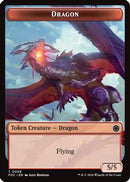 Dragon (0008) // Dragon (0009) Double-Sided Token [Commander: Foundations]
