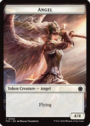 Angel (0002) // The Monarch Double-Sided Token [Commander: Foundations]