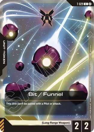 Bit / Funnel Token (Store Tournament Participation Pack 06) (T-029) [Gundam Promotional Cards] Holofoil