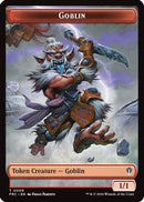 Goblin // Spirit Double-Sided Token [Commander: Reality Fracture] Foil