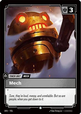 Mech // Gold (T01 // T03) [Spiritforged]