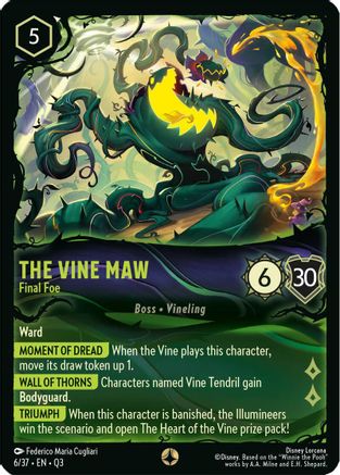 The Vine Maw - Final Foe (6/37) [Illumineers Quest The Great Hunny Rescue]
