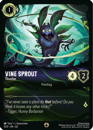Vine Sprout - Thrasher (11/37) [Illumineers Quest The Great Hunny Rescue]
