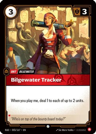 Bilgewater Tracker (003/167) [Radiance] Foil