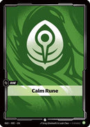 Calm Rune (R02) [Radiance] Foil