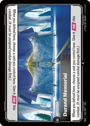 Durand Memorial (161/167) [Radiance] Foil