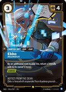 Ekko, Ingenious (Alternate Art) (061a/167) [Radiance] Foil