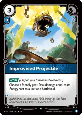 Improvised Projectile (056/167) [Radiance] Foil