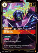 K'Sante, Courageous (Alternate Art) (086a/167) [Radiance] Foil