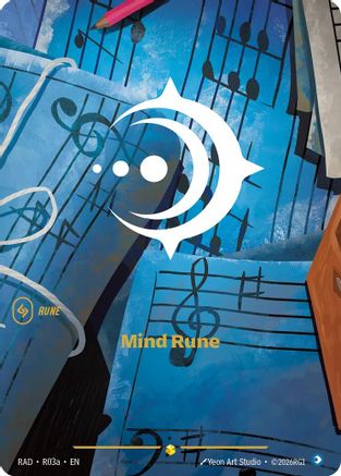 Mind Rune (R03a) (R03a) [Radiance] Foil