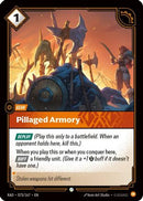 Pillaged Armory (073/167) [Radiance]