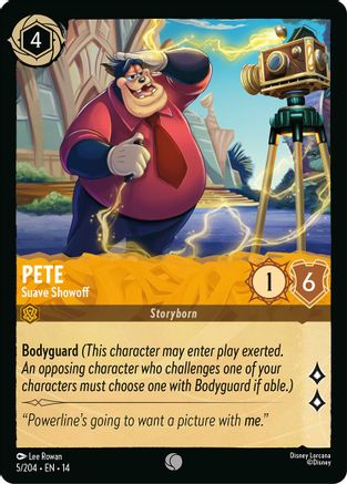 Pete - Suave Showoff (5/204) [Hyperia City] Cold Foil