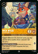 Nick Wilde - Toy Drive Officer (14/204) [Hyperia City] Cold Foil