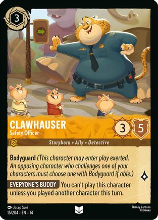 Clawhauser - Safety Officer (15/204) [Hyperia City]