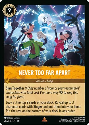 Never Too Far Apart (28/204) [Hyperia City] Cold Foil