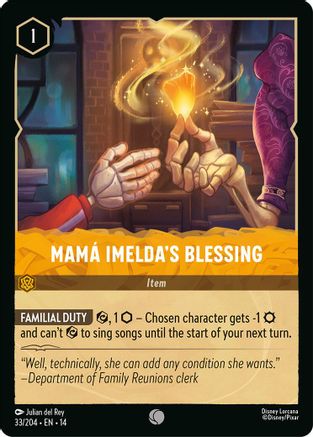 Mama Imelda's Blessing (33/204) [Hyperia City]