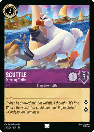 Scuttle - Directing Traffic (36/204) [Hyperia City] Cold Foil