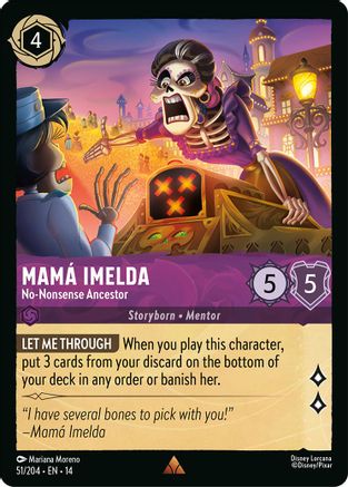 Mama Imelda - No-Nonsense Ancestor (51/204) [Hyperia City] Cold Foil