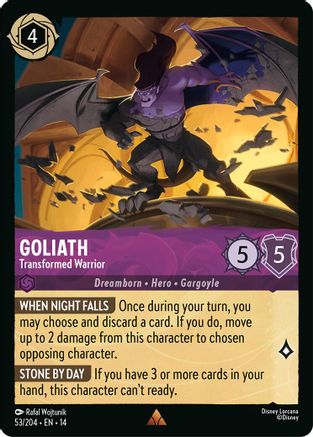 Goliath - Transformed Warrior (53/204) [Hyperia City] Cold Foil