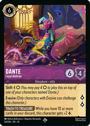 Dante - Loyal Alebrije (54/204) [Hyperia City] Cold Foil
