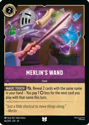 Merlin's Wand (66/204) [Hyperia City] Cold Foil