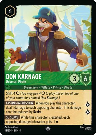 Don Karnage - Debonair Pirate (88/204) [Hyperia City]