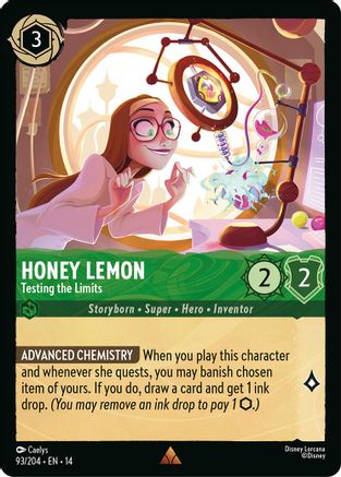 Honey Lemon - Testing the Limits (93/204) [Hyperia City] Cold Foil