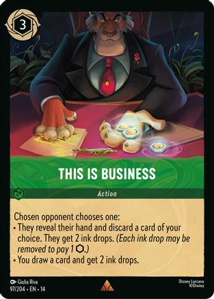 This Is Business (97/204) [Hyperia City] Cold Foil
