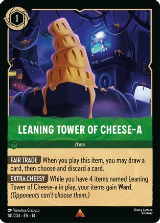 Leaning Tower of Cheese-a (101/204) [Hyperia City] Cold Foil