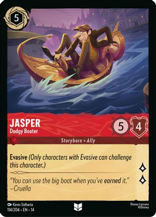 Jasper - Dodgy Boater (114/204) [Hyperia City] Cold Foil