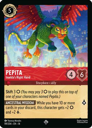 Pepita - Imelda's Right Hand (119/204) [Hyperia City] Cold Foil