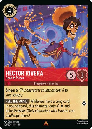 Hector Rivera - Gone to Pieces (121/204) [Hyperia City] Cold Foil
